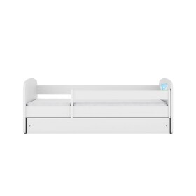 Dětská postel Babydreams bílá 70x140 Modrý medvídek