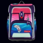 Školní aktovka Step by Step CLOUD OCEAN, Dolphin Lana - 5 dílný set, AGR certifikát