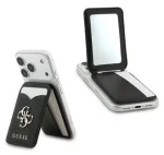 Guess PU 4G Mirror MagSafe černá / Peněženka se stojánkem / Slot na kartu / MagSafe (57983129040)