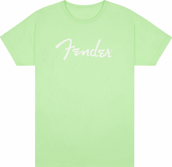 Fender Spaghetti Logo T-Shirt, Surf Green, XXL