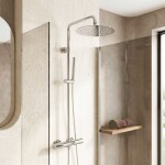 REA - Kulatá dešťová sprcha JS-P014 25cm Chrome REA-P8600