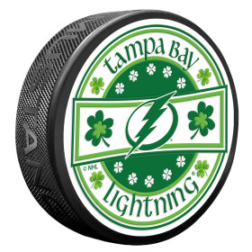 Mustang Puk Tampa Bay Lightning NHL Lucky St. Patricks Day Puck