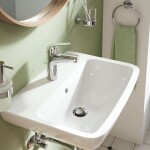 GROHE - Swift Umyvadlová baterie s výpustí, studený start, chrom 24328001