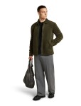 ICEBREAKER Mens Merino 800 RealF Classic Pile Shacket, Dark Loden (vzorek) velikost: M