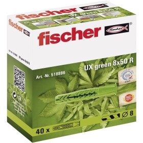 Fischer UX GREEN 6 x 35 R univerzální hmoždinka 35 mm 6 mm 518885 40 ks