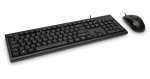 Inter-Tech KM-3149R černá / Klávesnice + myš / USB / RU/US (88884091)