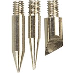 TOOLCRAFT KB-200 pájecí hrot dlátový, zahnutý Velikost hrotů 19.5 mm Délka hrotů 130 mm Obsah 1 ks