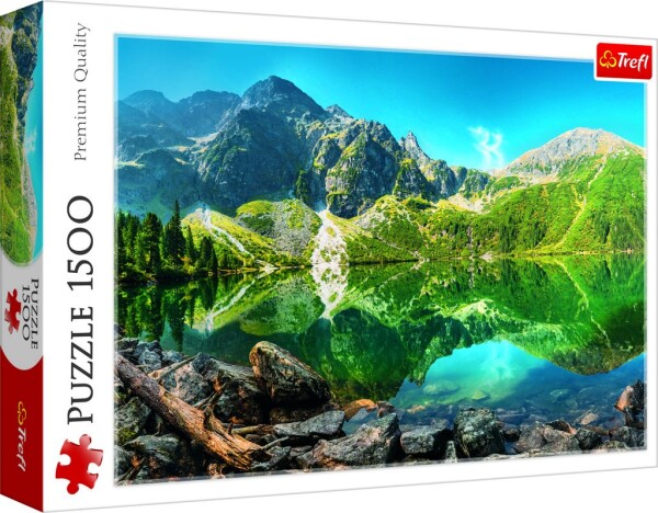 Trefl Puzzle Jezero Morskie Oko, Tatry / 1500 dílků - TOMI