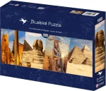 BLUEBIRD Panoramatické puzzle Objevte Egypt – Luxor a Gíza