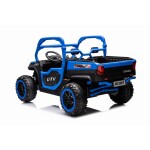 Mamido Dětské elektrické autíčko Farmer Truck UTV Racing 4x4 24V modré