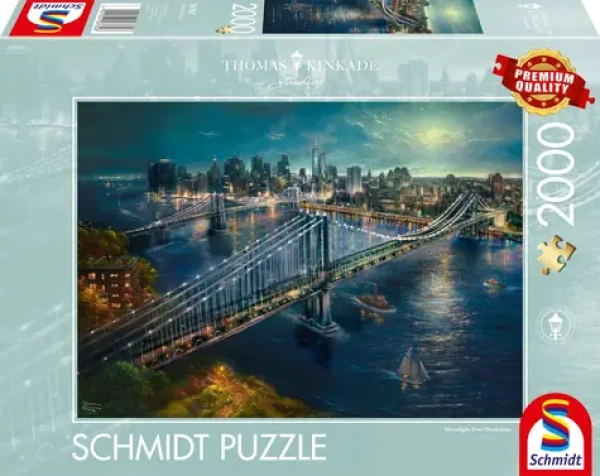 SCHMIDT Puzzle Měsíc nad Manhattanem