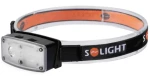 Solight WN53 LED čelová nabíjecí svítilna černá / 100lm / 500mAh / IP44 / Li-Ion (8592718041724)