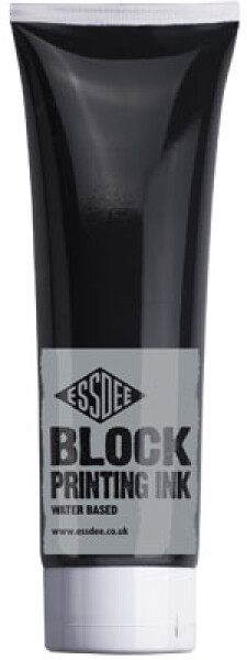 EssDee Block Printing Ink barva na linoryt 300 ml černá