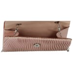 Dámská společenská kabelka Zahra, růžovo-zlatá