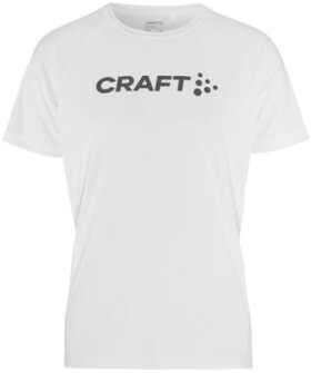 Běžecké tričko CRAFT CORE Essence Logo - bílá Velikost textilu: XXL