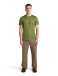 Pánské merino triko krátký rukáv ICEBREAKER Mens Merino 150 Tech Lite SS Tee IBCoordinates, Sphagnum velikost: M