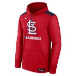 Nike Pánská mikina St. Louis Cardinals MLB 2025 Authentic Performance Therma Hoodie Velikost: M