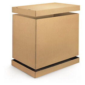 5 x Střední část kontejneru z pětivrstvé lepenky 760 x 575 x 900 mm