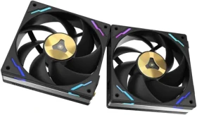 Tcomas FC700PRO Triple Pack černá / Ventilátor / 3x 120 mm / ARGB / 3200 ot./min / 115,3 CFM (FC700PFT2BKDEU)