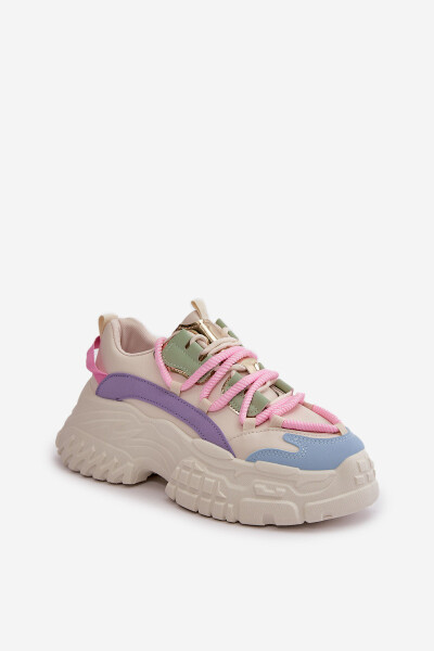 Dámské tenisky na masivní podrážce multikolor Nevela 40