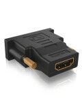 Icy Box IB-AC552 černá / DVI-D adaptér na HDMI 4K černá (IB-AC552)