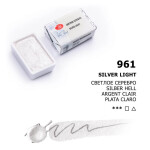 Nevskaya Palitra White Nights akvarelová barva 2,5 ml Silver light