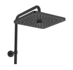 IDEAL STANDARD - Ceratherm T25+ Sprchový set s termostatem, 26x26 cm, 2 proudy, hedvábná černá A8530XG