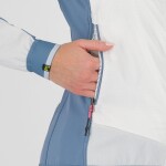 KARPOS W Alagna Plus Evo W Jacket, Bright White/Spring Lake velikost: S