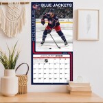 JF Turner Kalendář Columbus Blue Jackets NHL 2026 Wall Calendar
