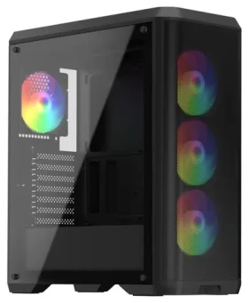 SilentiumPC Ventum VT4V EVO TG ARGB / Miditower / celoskleněná bočnice / ATX / bez zdroje / USB 3.0 (SPC294)