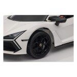 Mamido Dětské elektrické autíčko Lamborghini Revuelto bílé