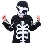 Dětský kostým Kostlivec s čepicí, e-obal, vel. M