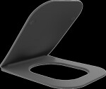 MEXEN - Teo WC sedátko Soft Close slim, duroplast, szara ciemna mat 39840071