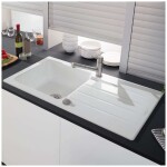 VILLEROY & BOCH - Architectura Keramický dřez 100x51 cm s odtokem, CeramicPlus, alpská bílá 336002R1