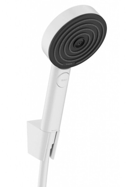 HANSGROHE - Pulsify Select S Set sprchové hlavice, držáku a hadice, 3 proudy, EcoSmart, matná bílá 24306700