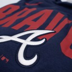 Nike Pánská mikina Atlanta Braves MLB Club Fleece Crew Velikost: XL