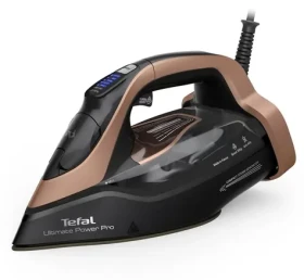 Tefal Ultimate Power Pro FV9E50 černá/měděná / Napařovací žehlička / 3200 W / Durilium AirGlide Autoclean (FV9E50E0)