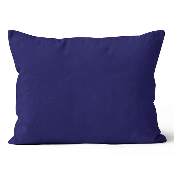 Mikroplyšový povlak na polštář 50x70 cm Tmavě Modrý