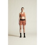Běžecká podprsenka CRAFT Collective Padded Sports - červená Velikost textilu: L