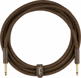 Fender Paramount Acoustic Instrument Cable, Brown, 3m