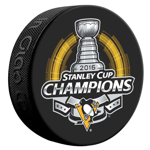 Oficiální puk Pittsburgh Penguins 2016 Stanley Cup Champions