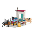 Schleich Horse Club 42611 Box pro koně s klisnou a hříbětem