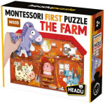 HEADU EN: Montessori Moje první puzzle Farma