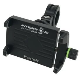 Interphone Univerzální držák CRAB Evo Alu s odolnou konstrukcí úchyt na řídítka (SMMOTOALU)