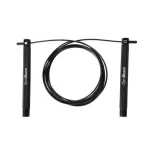 Švihadlo Speed Rope Black - GymBeam (černá) (113131-1-single_variant)