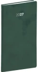 NOTIQUE Balakon 2027 zelený / Kapesní diář / 9 × 15,5 cm