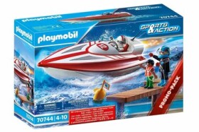 Playmobil Sports Action 70744 Motorový člun s podvodním motorem /od 4 let