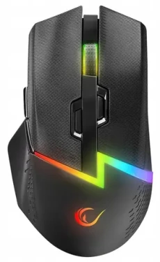 Rampage Drop M3 V2 černá / Herní bezdrátová myš / optická / 24000 DPI (DROPM3V2-BLACK)