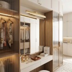 Koupelnové nástěnné LED svítidlo SWE008-1W 58cm BRUSH GOLD OSW-20107