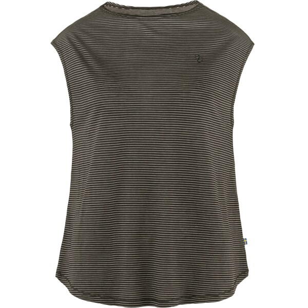 FJÄLLRÄVEN High Coast Cool T-shirt W, Dark Grey (vzorek) velikost: S